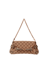GG CANVAS HORSEBIT CHAIN SHOULDER BAG