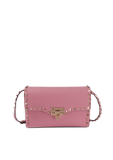 SMALL ROCKSTUD FLIP LOCK FLAP BAG