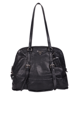 LEATHER SHOULDER BAG