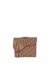 DIORISSIMO RASTA SADDLE WALLET