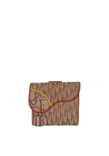 DIORISSIMO RASTA SADDLE WALLET