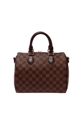 DAMIER ÉBÈNE SPEEDY 25 BANDOULIÈRE