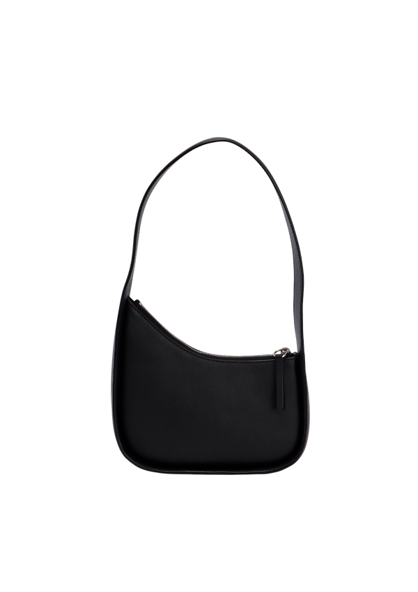 LEATHER HALF MON BAG