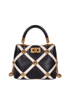 SMALL ROMAN STUD TOP HANDLE BAG