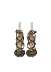 SNAKESKIN SANDALS 37