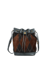 VINTAGE LEATHER BUCKET BAG