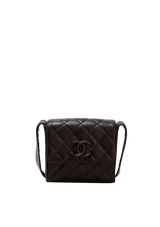 VINTAGE CC QUILTED SHOULDER BAG