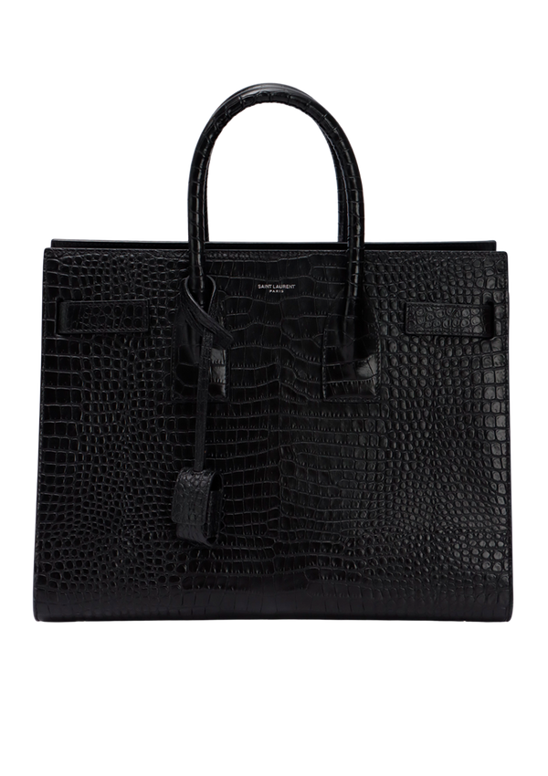 SAC DE JOUR SMALL CROCODILE EMBOSSED