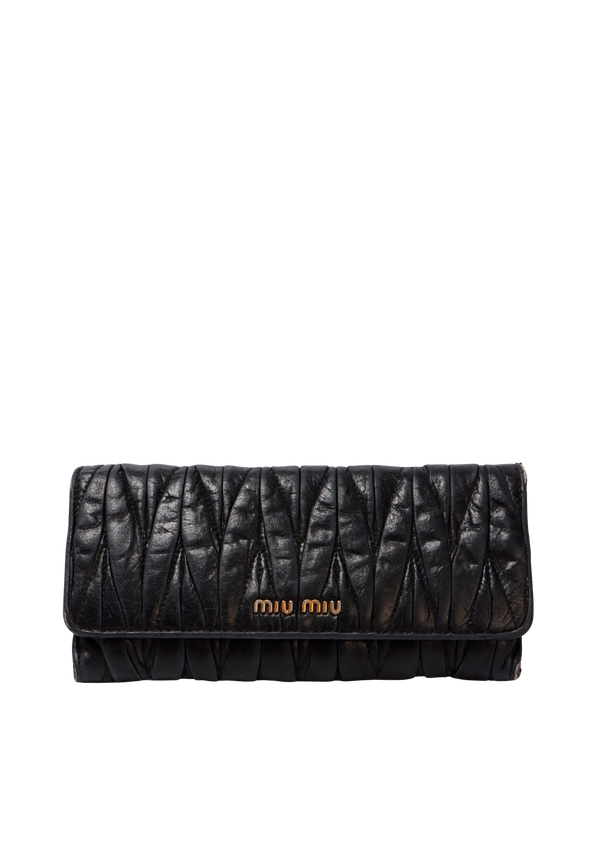 MATELASSÉ LONG WALLET