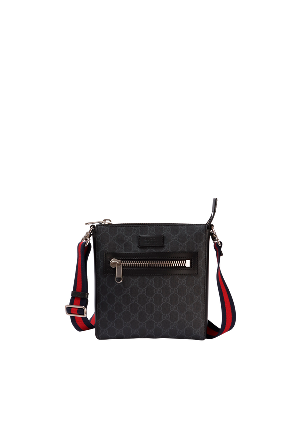 GG SUPREME FLAT MESSENGER BAG