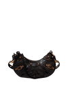 LE CAGOLE XS CROCODILE EMBOSSED