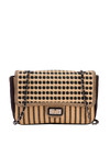 RAFFIA MADEMOISELLE FLAP BAG