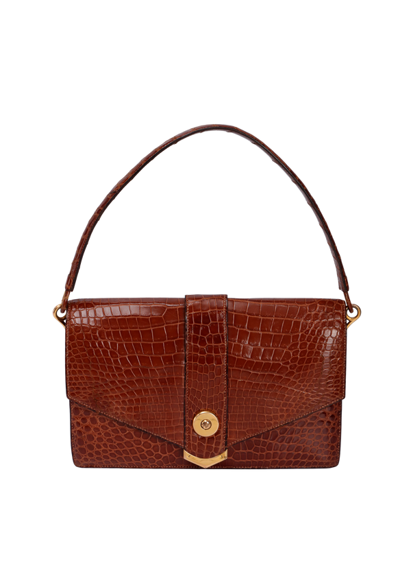 VINTAGE CROCODILE SHOULDER BAG