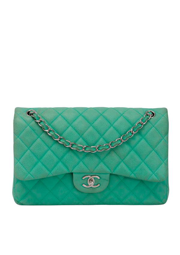 JUMBO CLASSIC DOUBLE FLAP CAVIAR