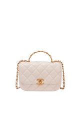 MINI TOP HANDLE FLAP BAG