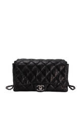 SMALL 3 ACCORDION LAMBSKIN FLAP BAG