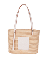 RAFFIA BASKET BAG