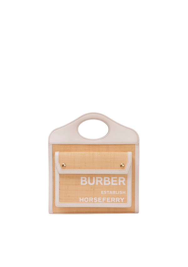 CANVAS LOGO POCKET BAG