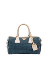 DENIM SATCHEL BAG