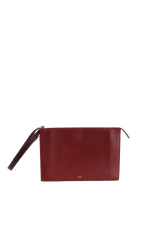 LEATHER ZIP POUCH