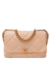MAXI 19 FLAP BAG GOATSKIN