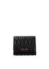 MATELASSÉ TRIFOLD WALLET