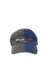 TWO-TONE LOGO BASEBALL CAP
