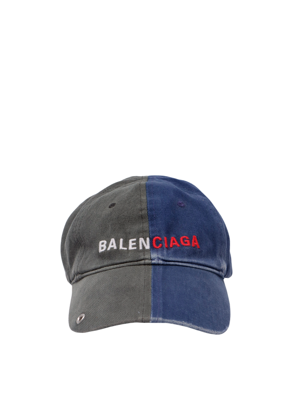 TWO-TONE LOGO BASEBALL CAP