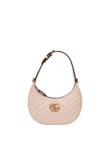 SMALL GG MARMONT HALF-MOON BAG
