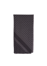 GG LOGO WOOL SCARF