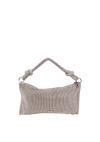 CRYSTAL TOP HANDLE BAG