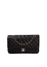MEDIUM CLASSIC DOUBLE FLAP CAVIAR