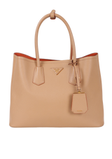 SAFFIANO CUIR DOUBLE TOTE