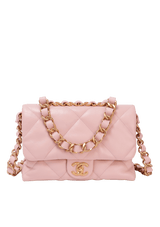SMALL 19 FLAP BAG GOATSKIN