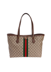 GG SUPREME MEDIUM OPHIDIA SHOPPING BAG