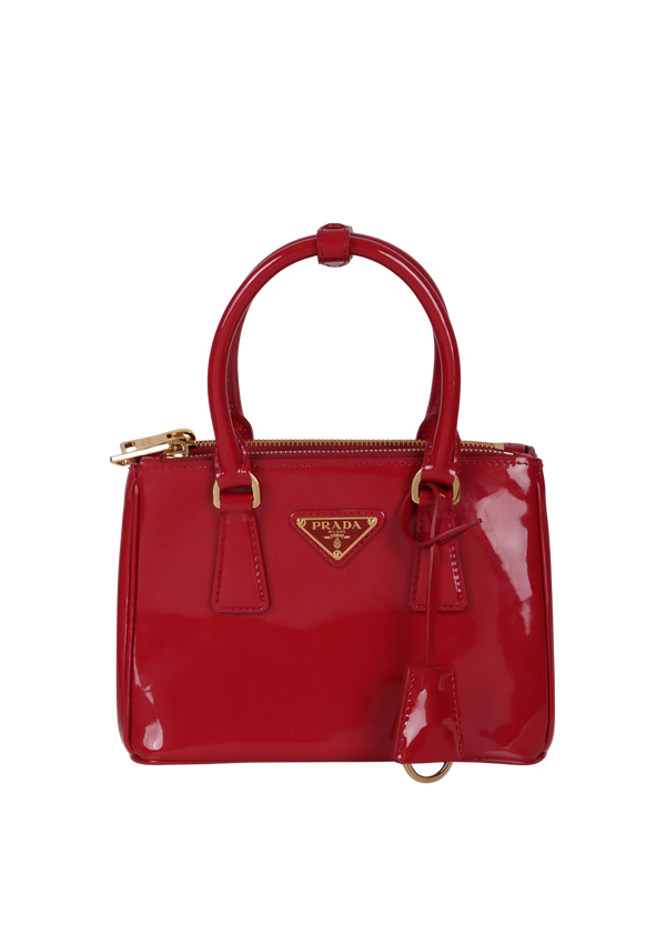 MINI VERNICE GALLERIA DOUBLE ZIP TOTE