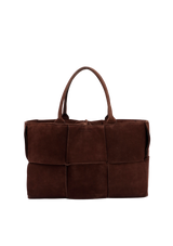 MEDIUM SUEDE ARCO TOTE BAG