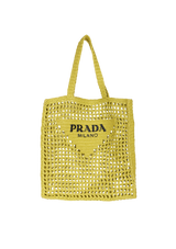RAFFIA TOTE BAG
