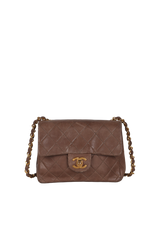 VINTAGE CLASSIC MINI SQUARE FLAP BAG