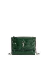MEDIUM CROCO SUNSET BAG