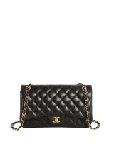 JUMBO CLASSIC DOUBLE FLAP LAMBSKIN