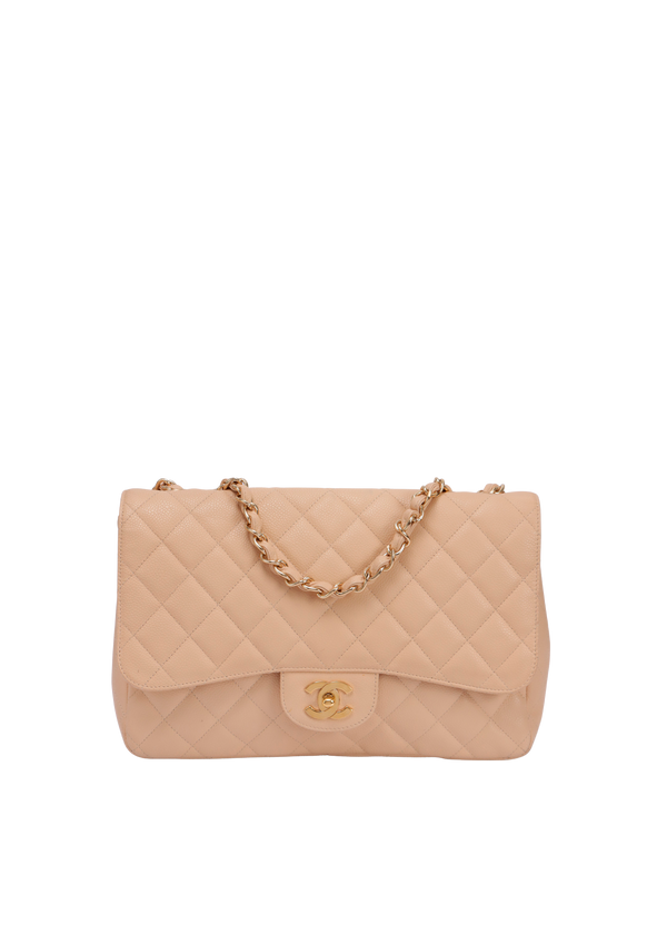 JUMBO CLASSIC SINGLE FLAP CAVIAR