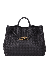 MEDIUM INTRECCIATO ANDIAMO TOTE