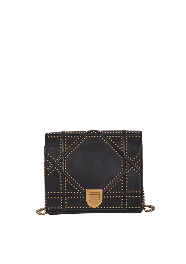 MEDIUM STUDDED DIORAMA BAG