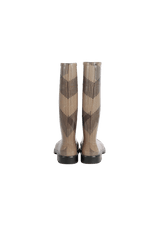 HOUSE CHECK RUBBER BOOTS 38