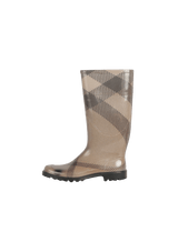 HOUSE CHECK RUBBER BOOTS 38