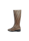 ZUCCA FF LOGO RUBBER BOOTS 34