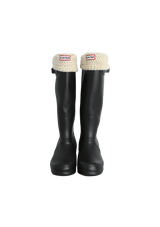 ORIGINAL TALL RAIN BOOTS 36 W/SOCKS 36