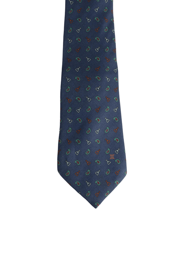 PRINTED SILK TIE