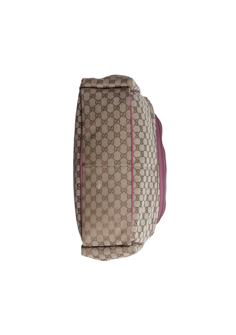 GG CANVAS DIAPER BAG